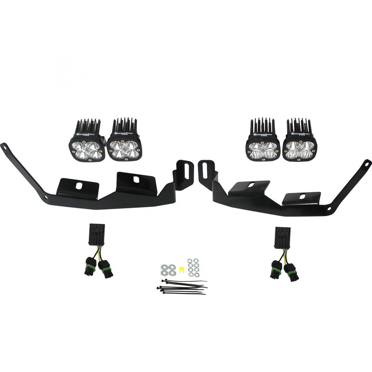 Squadron Pro Headlight Kit for 2018-2021 Polaris RZR RS1; 2014-2021 RZR XP 1000; 2018-2021 RZR XP Turbo-S