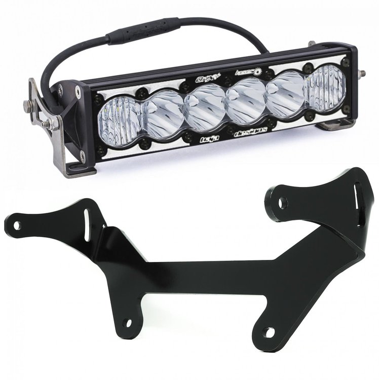 OnX6+ LED/Laser Hybrid 10 in. Shock Mount Light Bar Kit for 2017-2021 Can-Am Maverick X3