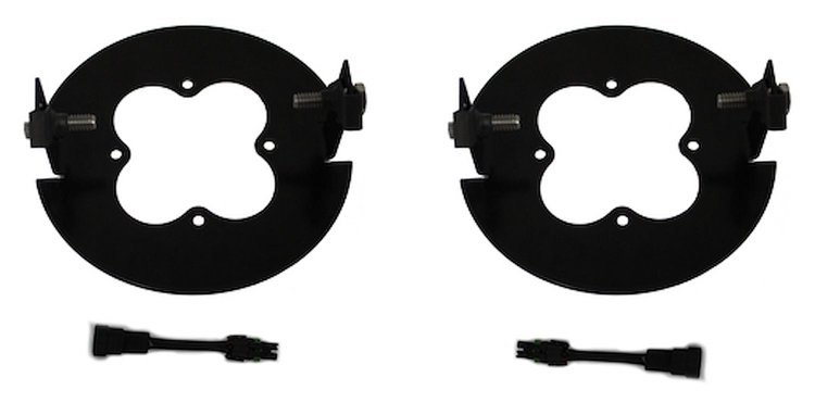 Fog Pocket Light Mount Kit For Squadron Lights for 2006-2014 Ford F-150; 2005-2011 Toyota Tacoma; 2007-2013 Toyota Tundra