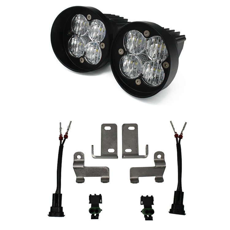 Squadron-R Sport Fog Pocket Light Kit for 2010-2022 Toyota 4Runner; 2012-2022 Toyota Tacoma; 2014-2021 Toyota Tundra
