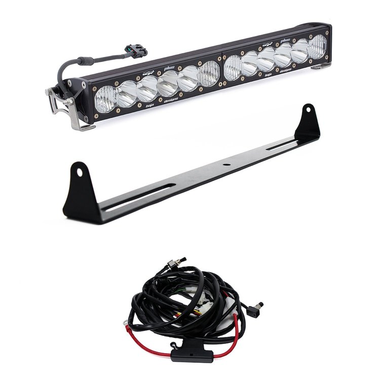 OnX6+ 20 in. Bumper Light Bar Kit for 2007-2013 Chevy Silverado/GMC Sierra 1500/2500HD/3500HD