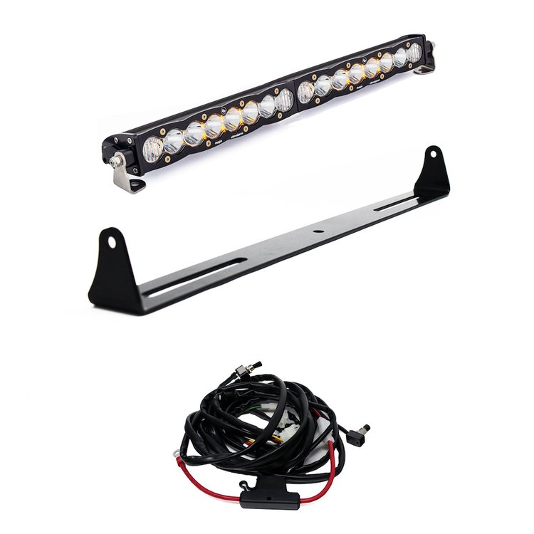 S8 20 in. Bumper Light Bar Kit for 2007-2013 Chevy Silverado/GMC Sierra 1500/2500HD/3500HD