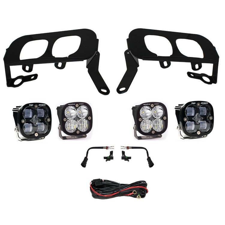 Squadron Sport/SAE Dual Fog Pocket Light Kit for 2014-2015 Chevy Silverado/GMC Sierra 1500