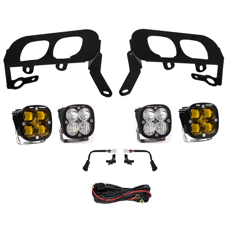 Squadron Sport/SAE Dual Fog Pocket Light Kit for 2014-2015 Chevy Silverado/GMC Sierra 1500