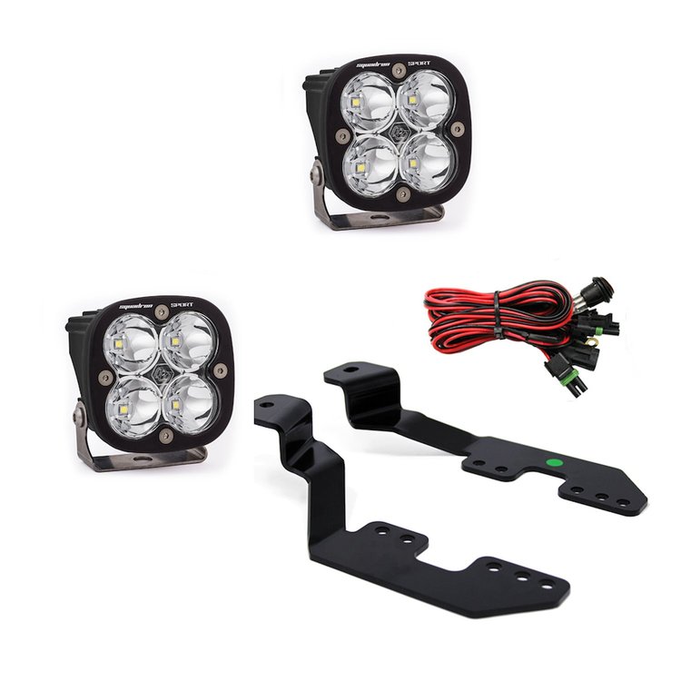 Squadron Sport A-Pillar Light Kit for 2014-2018 Chevy Silverado/GMC Sierra 1500; 2015-2019 Chevy Colorado/GMC Canyon