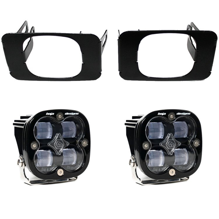 Squadron SAE Fog Pocket Light Kit for 2015-2021 Ford F-150; 2017-2021 F-250/350 Super Duty