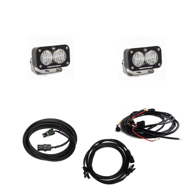 S2 Sport Dual Reverse Light Kit for 2018-2022 Jeep Wrangler JL w/ OE Rubicon, Sahara Bumper