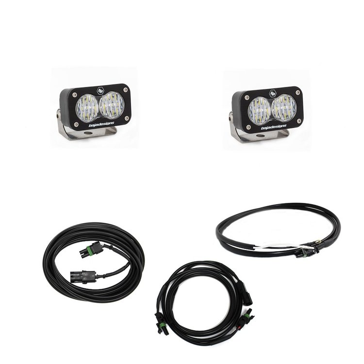 S2 Sport Dual Reverse Light Kit for 2018-2022 Jeep Wrangler JL w/ OE Rubicon, Sahara Bumper