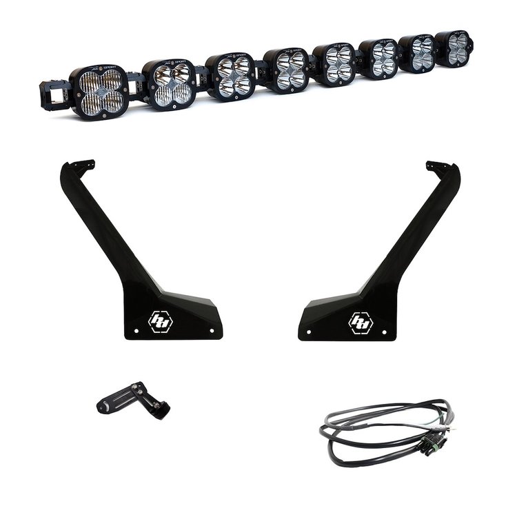 XL Linkable Roof Mount Light Kit for 2020-2022 Jeep Gladiator; 2018-2022 Jeep Wrangler JL