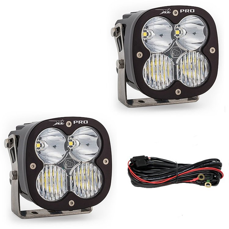 XL Pro Bumper Light Kit for 2020-2022 Jeep Gladiator; 2018-2022 Jeep Wrangler JL w/ OE Steel Bumper