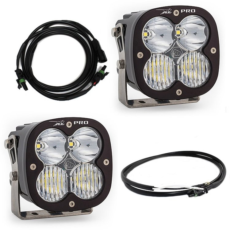 XL Pro Bumper Light Kit for 2020-2022 Jeep Gladiator; 2018-2022 Jeep Wrangler JL w/ OE Steel Bumper