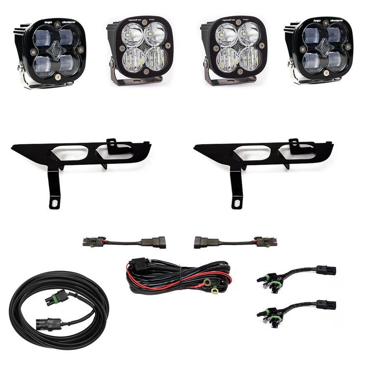 Squadron SAE/Sport Fog Pocket Light Kit for 2021-2022 Ford F-150 w/o Daytime Running Lights (DRL)