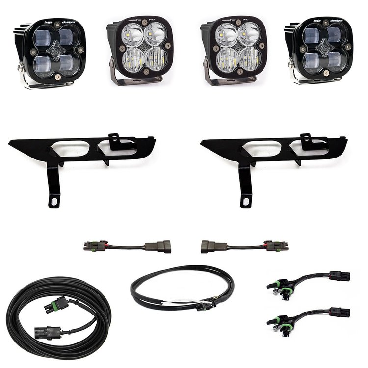 Squadron SAE/Sport Fog Pocket Light Kit for 2021-2022 Ford F-150 w/o Daytime Running Lights (DRL)
