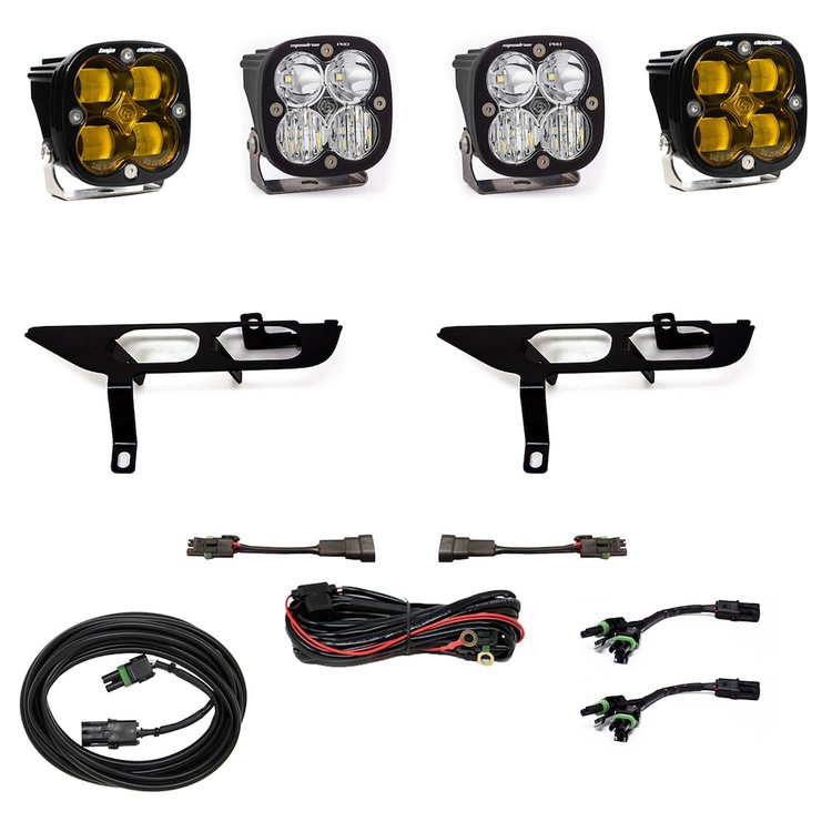 Squadron SAE/Sport Fog Pocket Light Kit for 2021-2022 Ford F-150 w/o Daytime Running Lights (DRL)