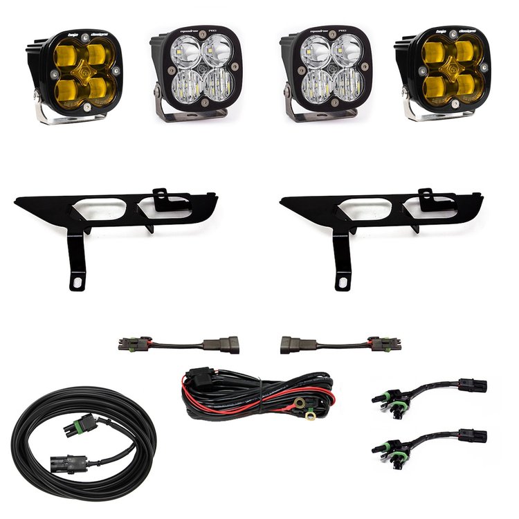 Squadron SAE/Pro Fog Pocket Light Kit for 2021-2022 Ford F-150 w/o Daytime Running Lights (DRL)