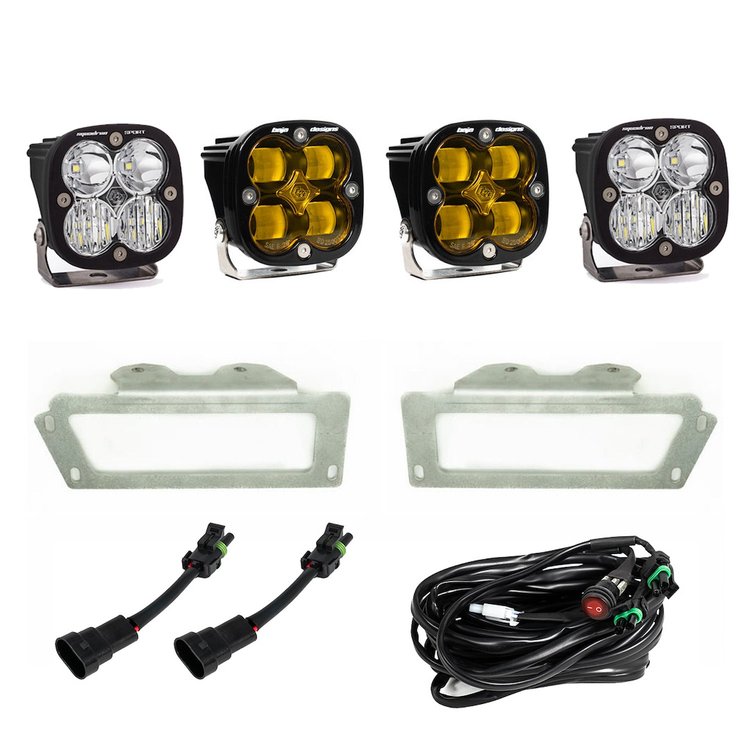 Squadron SAE Fog Pocket Light Kit for 2009-2010 Dodge/RAM 1500; 2011-2012 RAM 1500; 2010-2018 RAM 2500/3500