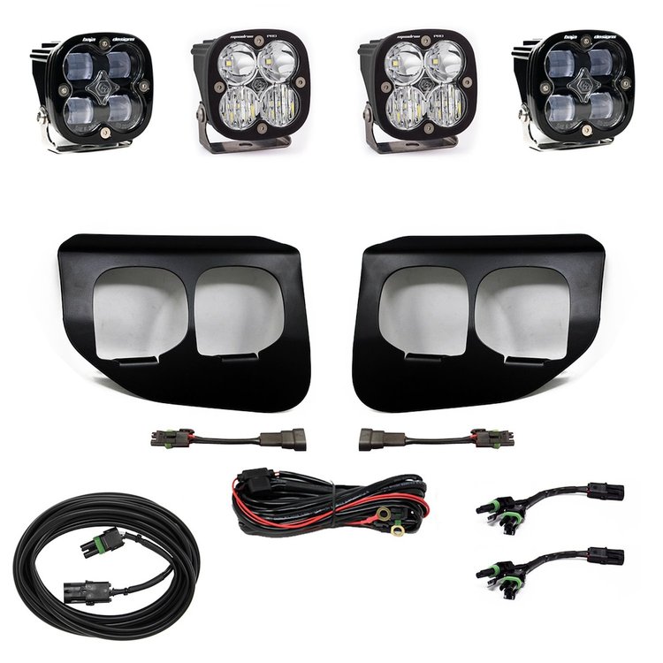 Squadron SAE/Pro Fog Pocket Light Kit for 2020-2022 Ford F-250/350 Super Duty