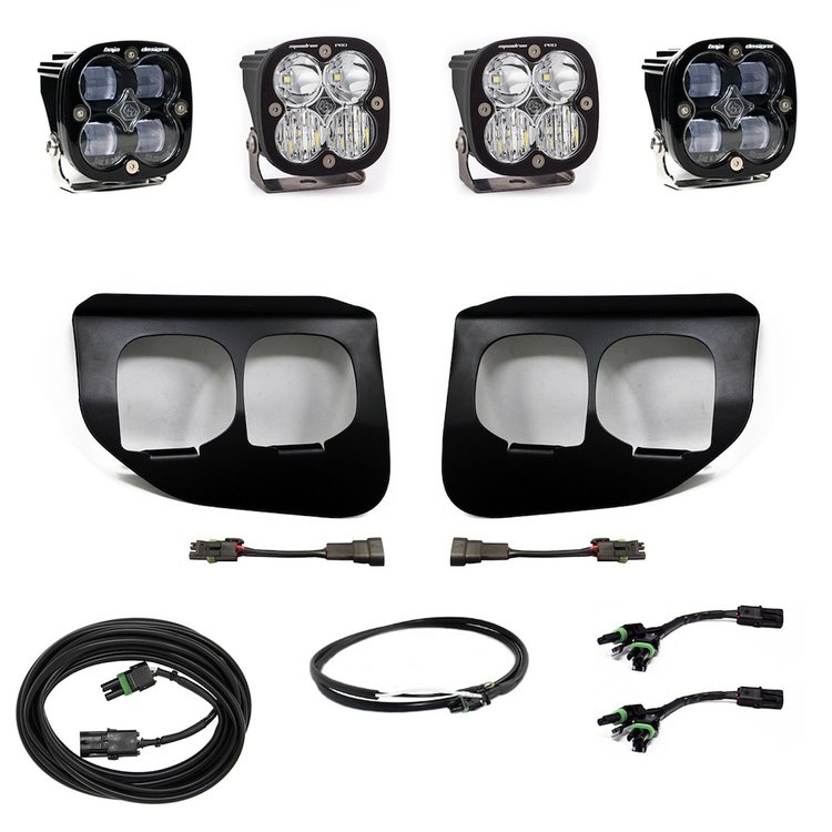 Squadron SAE/Pro Fog Pocket Light Kit for 2020-2022 Ford F-250/350 Super Duty
