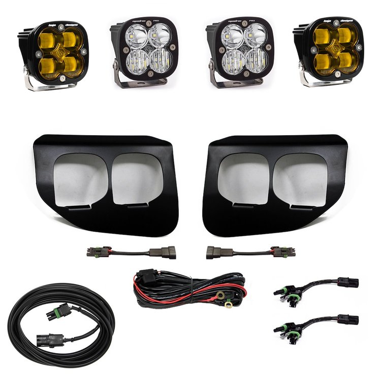 Squadron SAE/Pro Fog Pocket Light Kit for 2020-2022 Ford F-250/350 Super Duty