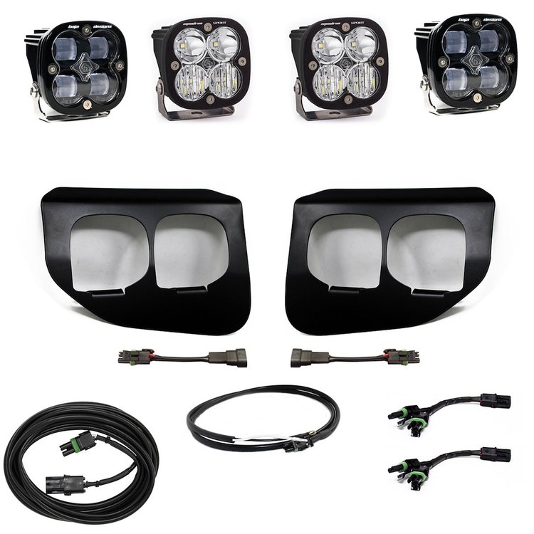 Squadron SAE/Sport Fog Pocket Light Kit for 2020-2022 Ford F-250/350 Super Duty