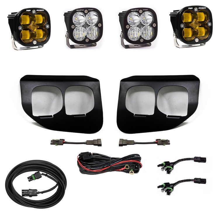 Squadron SAE/Sport Fog Pocket Light Kit for 2020-2022 Ford F-250/350 Super Duty