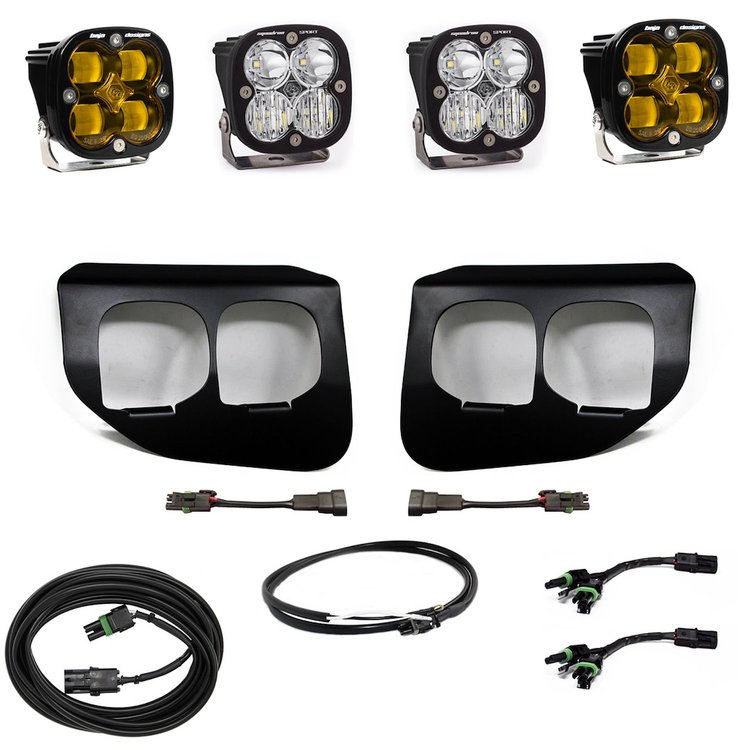 Squadron SAE/Sport Fog Pocket Light Kit for 2020-2022 Ford F-250/350 Super Duty