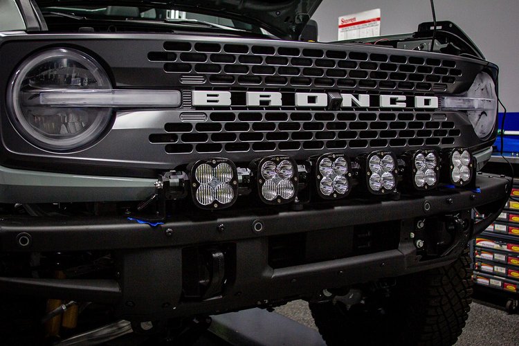 XL Linkable Bumper Light Kit for 2021-2022 Ford Bronco w/ OE Plastic Bumper