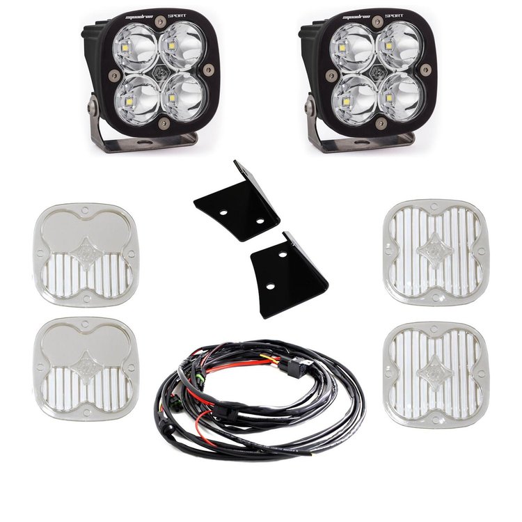 Squadron Sport A-Pillar Light Kit for 2007-2018 Jeep Wrangler JK