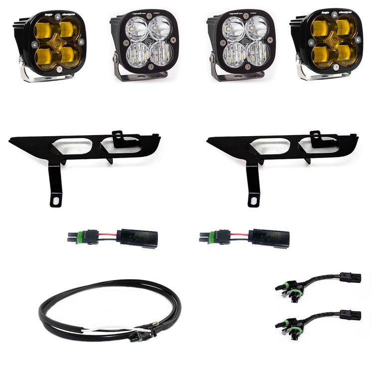 Squadron SAE/Pro Fog Pocket Light Kit for 2021-2022 Ford F-150 w/ Daytime Running Lights (DRL)
