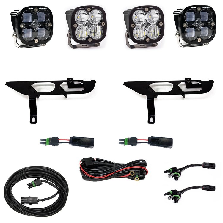Squadron SAE/Pro Fog Pocket Light Kit for 2021-2022 Ford F-150 w/ Daytime Running Lights (DRL)