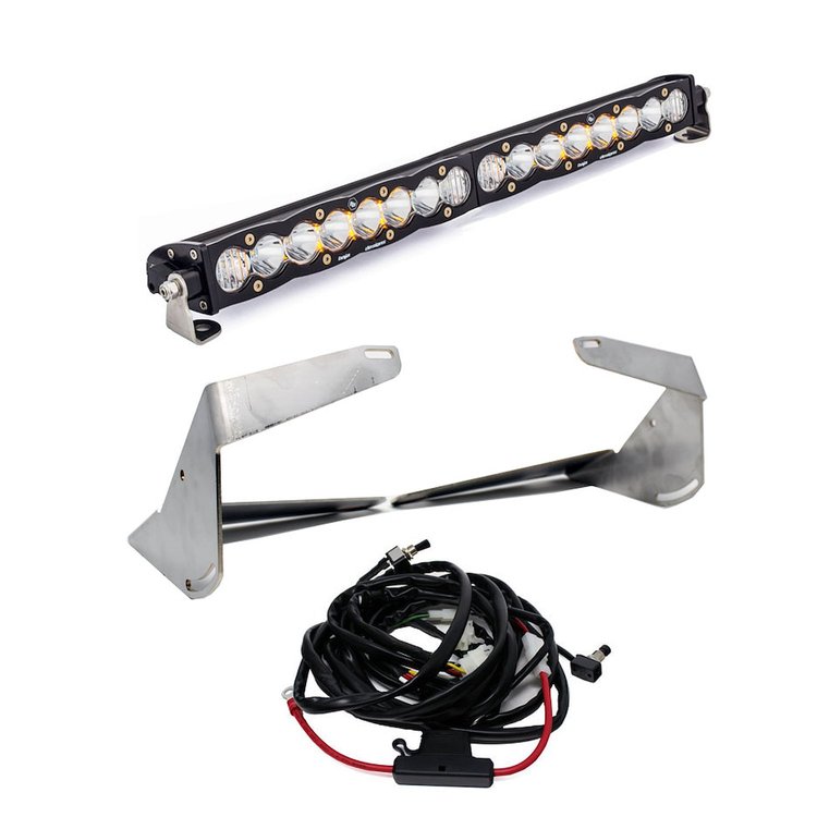 S8 20 in. Grille Lower Light Bar Kit for 2019-2021 RAM 2500/3500
