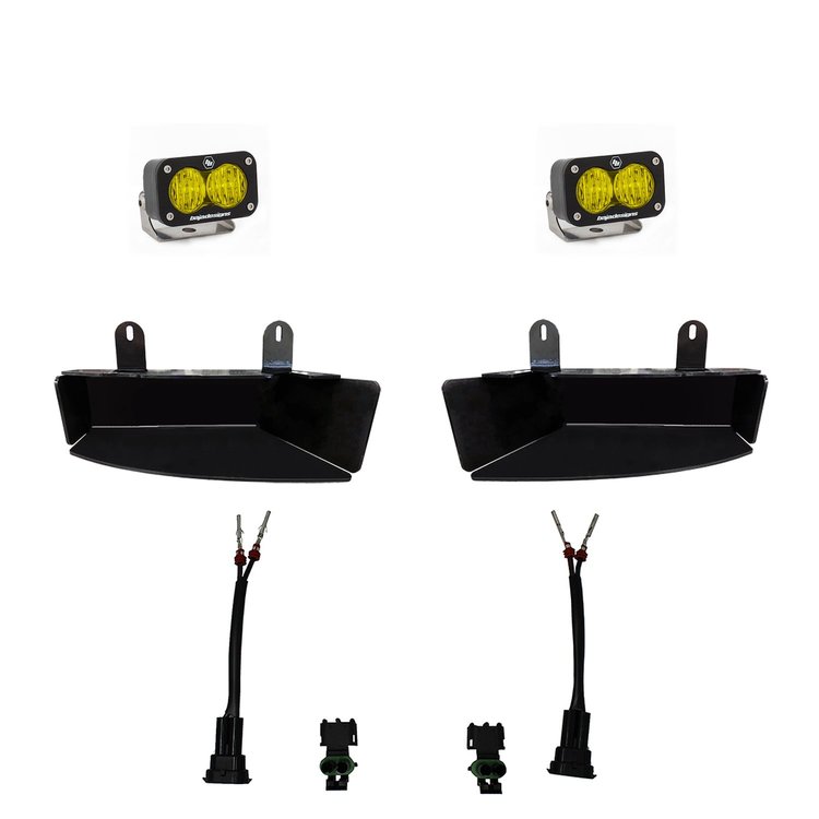 S2 Sport Fog Pocket Light Kit for 2019-2021 RAM 2500/3500