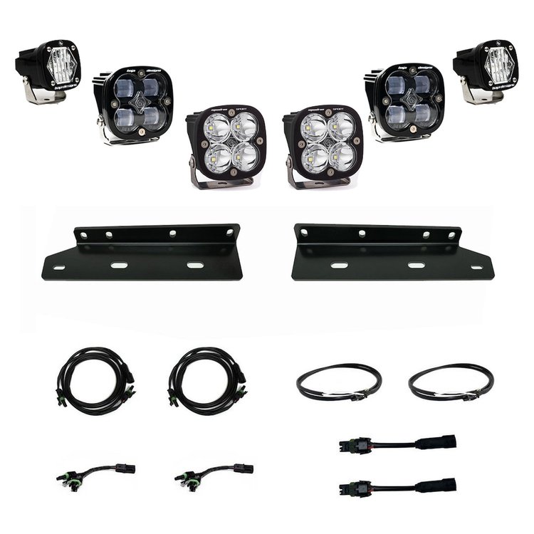 Squadron SAE/S1 Fog Pocket Light Kit for 2021-2022 Ford F-150 Raptor