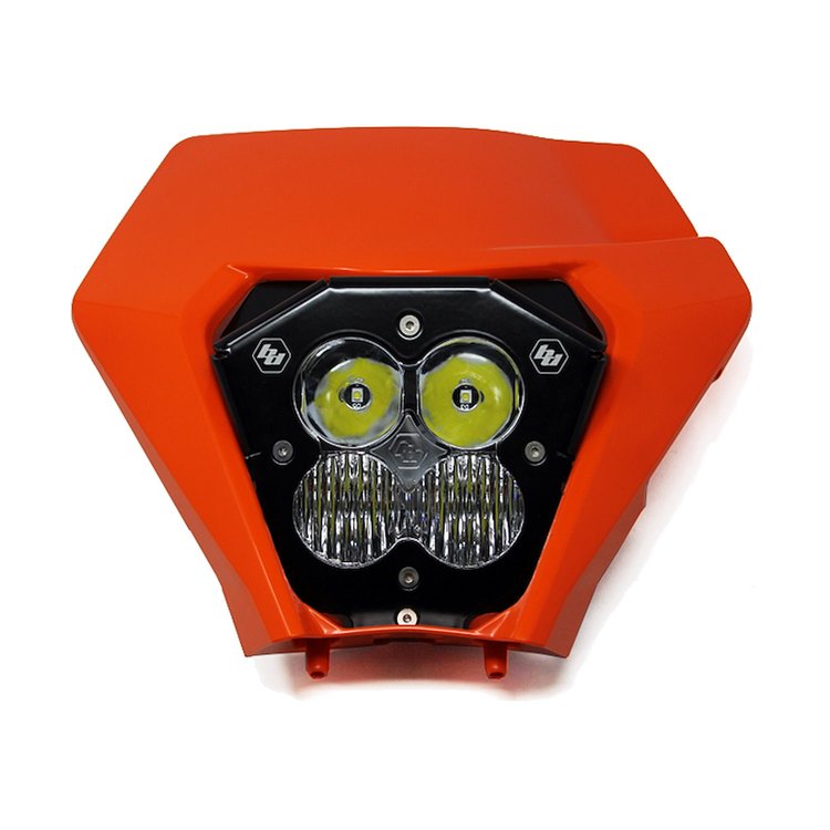 XL Pro (D/C) Headlight Kit with Shell Fits Select 2020-2022 KTM Models