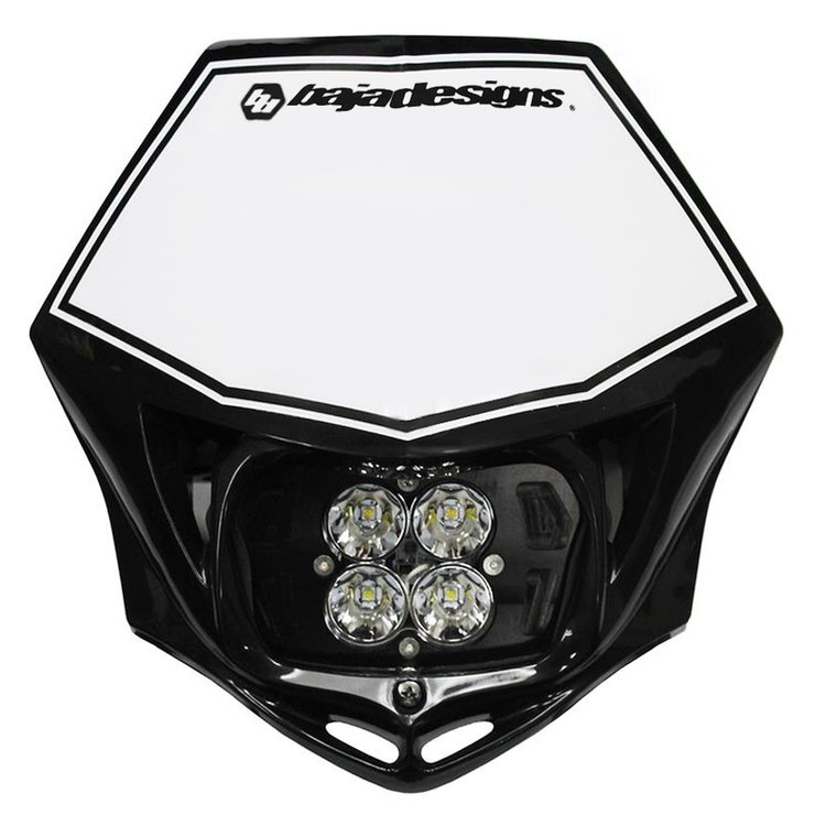 Motorcycle Squadron Sport (D/C) Headlight Kit w/ Shell [Universal]
