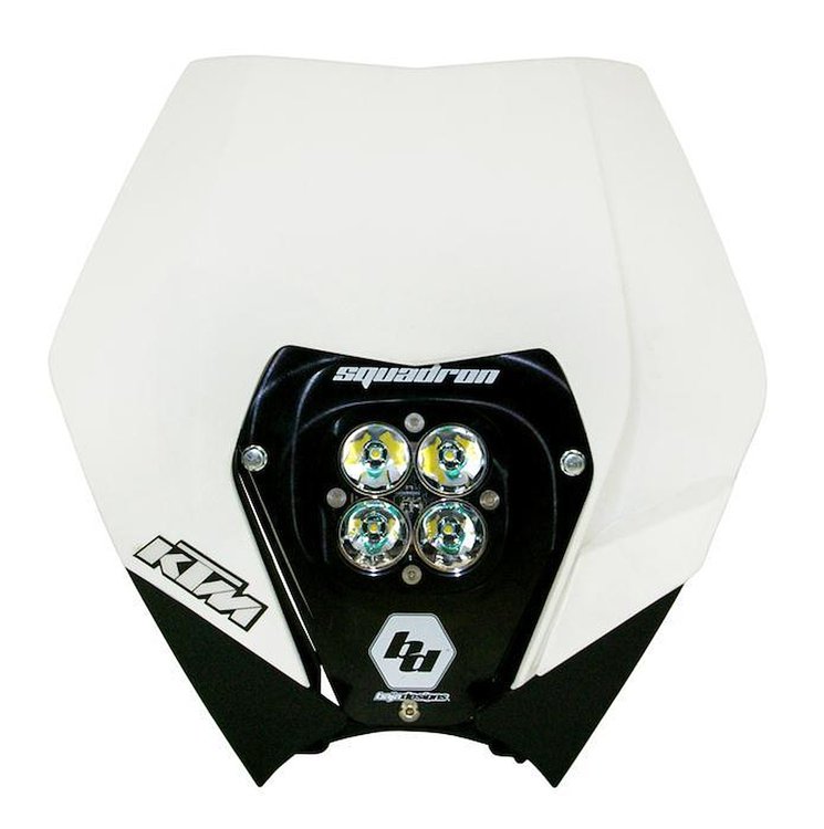 Squadron Sport (A/C) Headlight Kit with Shell Fits Select 2008-2012 KTM Models