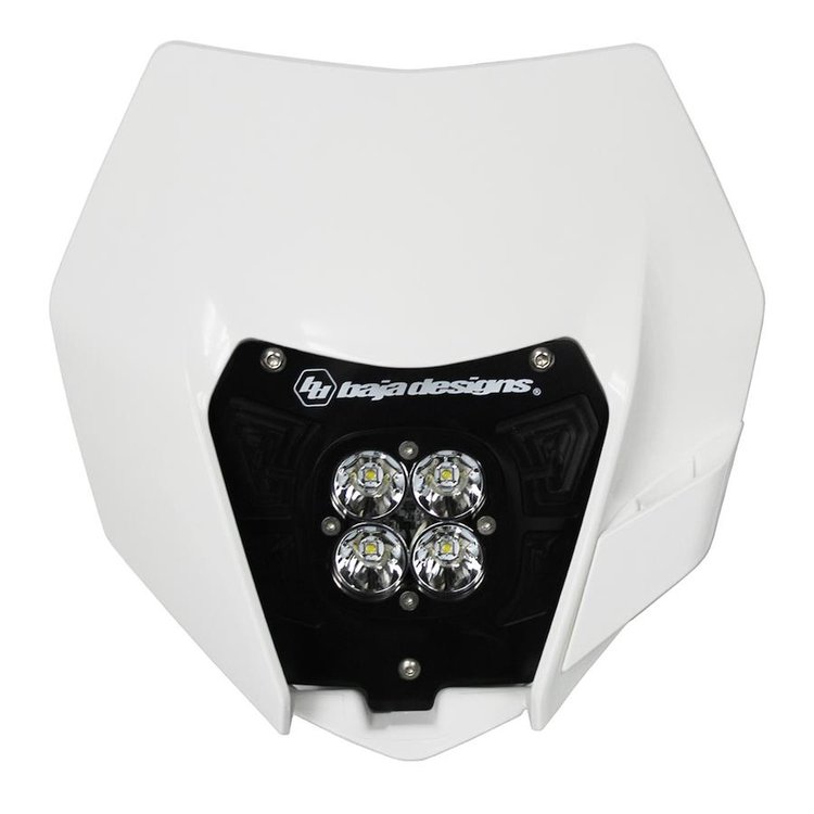 Squadron Sport (A/C) Headlight Kit with Shell Fits Select 2013-2016 KTM Models
