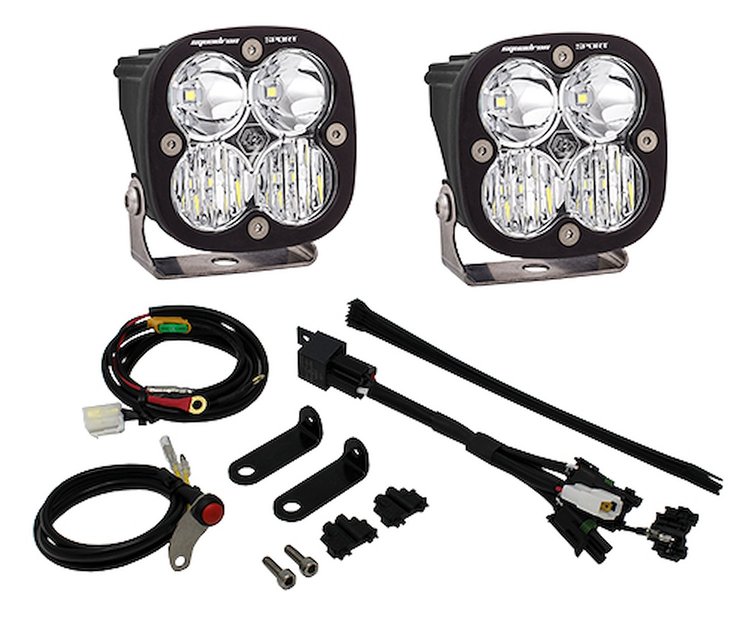 Squadron Sport Frame Mount Light Kit for 2011-2019 Triumph Tiger 800XC