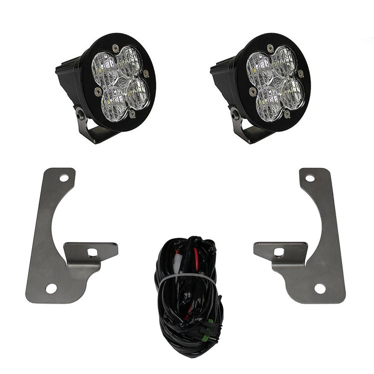 Squadron-R Pro Fog Pocket Light Kit for 2007-2018 Jeep Wrangler JK w/ Premium OE Bumper