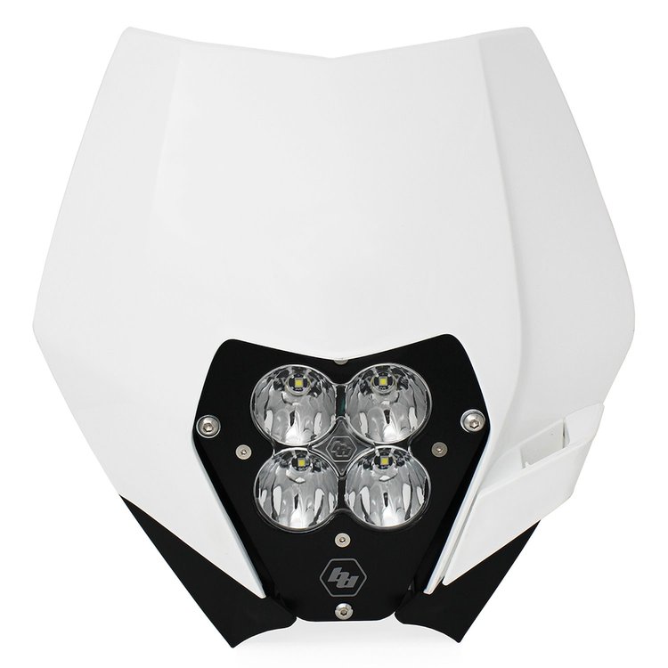 XL80 (D/C) Headlight Kit with Shell Fits Select 2008-2013 KTM Models