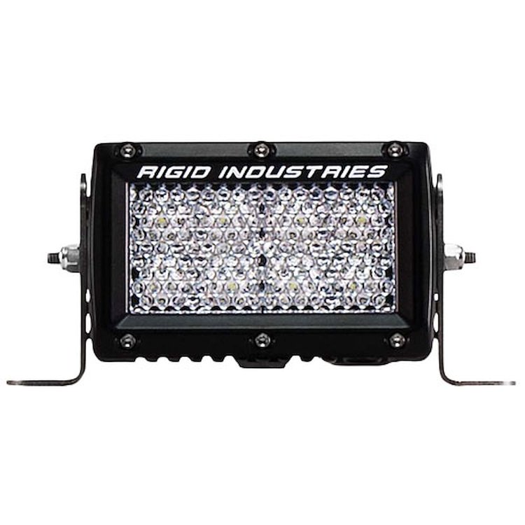 4" E-Series LED Light Bar Hybrid Optics