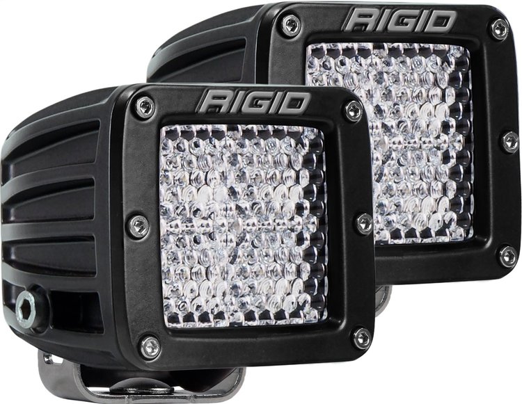 202513 D-Series PRO LED Light, Diffused Lens, Surface Mount, Pair