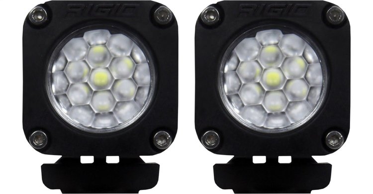 20541 Ignite Back-Up Kit, Diffused Lens, Surface Mount, Black Housing, Pair
