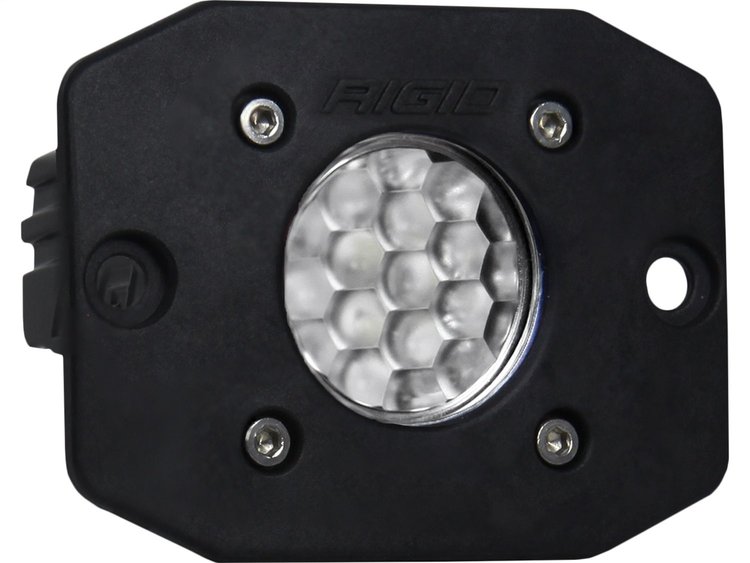 20631 Ignite LED Light, Diffused Lens, Flush Mount, Black Housing, Single