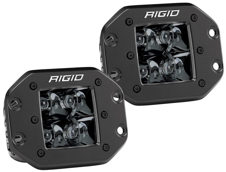 212213BLK D-Series PRO Midnight Edition, Spot Optic, Flush Mount, Single