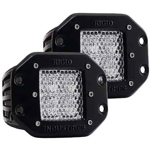 Dually Diffused LED Lights Flush Mount