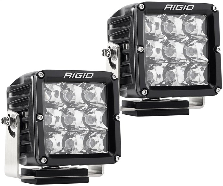 322213 D-XL PRO LED Light, Spot Optic, Surface Mount, Black Housing, Pair