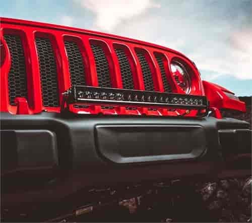 20 In. Bumper Mounted Light Bar Bracket for 2018 Jeep Wrangler JL