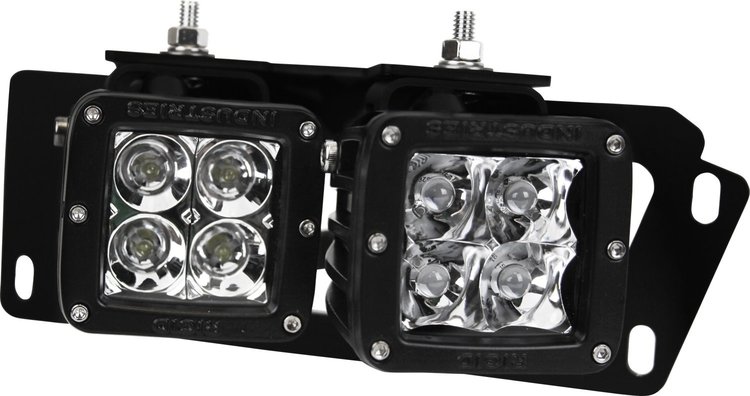 Fog Light Mount Kit 2010-15 Dodge Ram