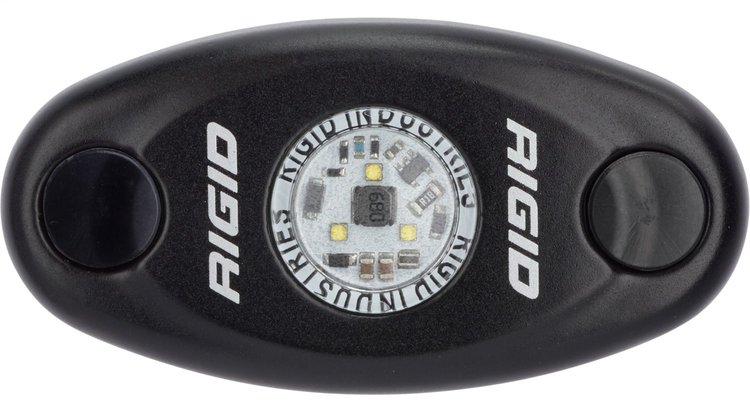 480023 A-Series LED Light, Low Power, Natural White, Black Housing, Single